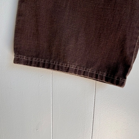 Vintage RG Browns 100% Cotton brown jeans size 32 (fits small) made in Canada - Picture 6 of 9